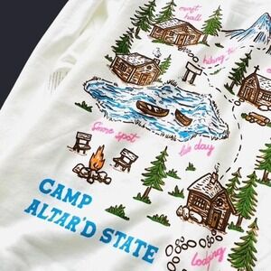 Alter'd State Camp sweatshirt iconic sz small New